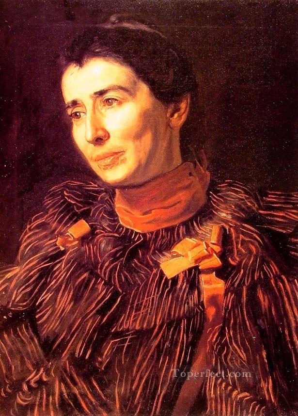 Mary Adeline Williams Realism portraits Thomas Eakins Oil Paintings